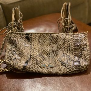 Elliott Lucca Snake Skin purse
